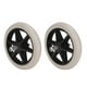 thumbnail image 5 of Ruedas de Goma Ticfox 1 par de repuesto rueda delantera direccional antideslizante de 6 pulgadas para silla de ruedas, 5 of 14