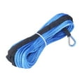 thumbnail image 5 of Winch Rope Winch Recovery Cable 6mm Diameter Heat Resistant 50ft Long Replacement For SUVs Trucks ,Great Compatibility, 5 of 6