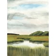 thumbnail image 2 of McCavitt, Naomi 15x18 White Modern Wood Framed Museum Art Print Titled - Marsh Landscapes II, 2 of 4