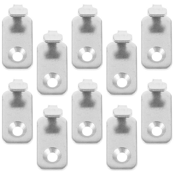 WHAMVOX 10Pcs Hanging Picture Frame Hangers Wall Mounted Hooks Bag Clothes