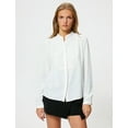 thumbnail image 3 of Long Sleeve Mandarin Collar Shirt, 3 of 6