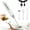 White, variant on XIMEI Black Milk Frother Wand for Coffee, Rechargeable Handheld Electric Whisk, 3 Heads & 3 Speeds, Drink Mixer for Latte/Cappuccino/Hot Chocolate
