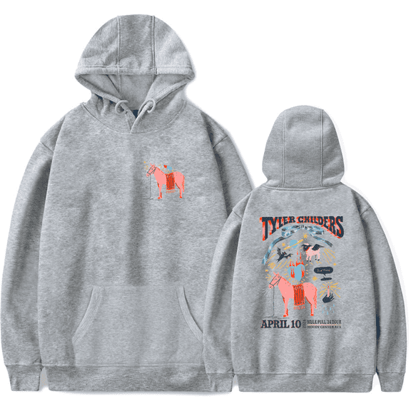 Tyler Childers Merch Hoodie Mule Pull Tour 2024 Austin Numbered Hoodies Streetwear Long Sleeve Men Women Pullover