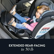 Gold Revolve360 Extend All-in-One Rotational Car Seat with SensorSafe (Moonstone Gray)