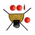 thumbnail image 4 of GARENDE Basketball Hoop for Trampoline Easy to Install Portable Trampoline Accessory 3 Balls, 4 of 9