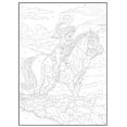 thumbnail image 6 of Creative Haven Coloring Books: Horses Color by Number Coloring Book (Paperback), 6 of 6