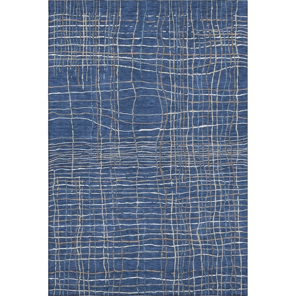 Dalyn Rugs Premium Machine Washable Mayfield AMF998 Navy 2'6" x 3'10" Rug