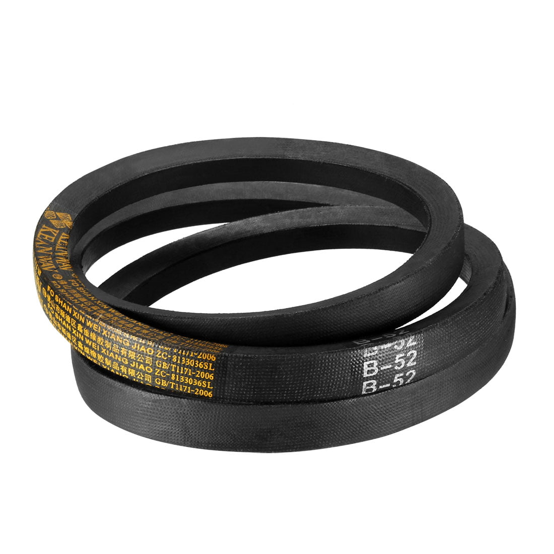 Uxcell a12011000ux0055 Black Inner Girth 40.5 Rubber B Type Wedge Rope Vee Belt Rubber 