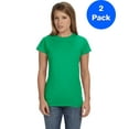 thumbnail image 1 of Gildan T-Shirt Ajusté Softstyle pour Femmes - G640L (Lot de 2), 1 of 1