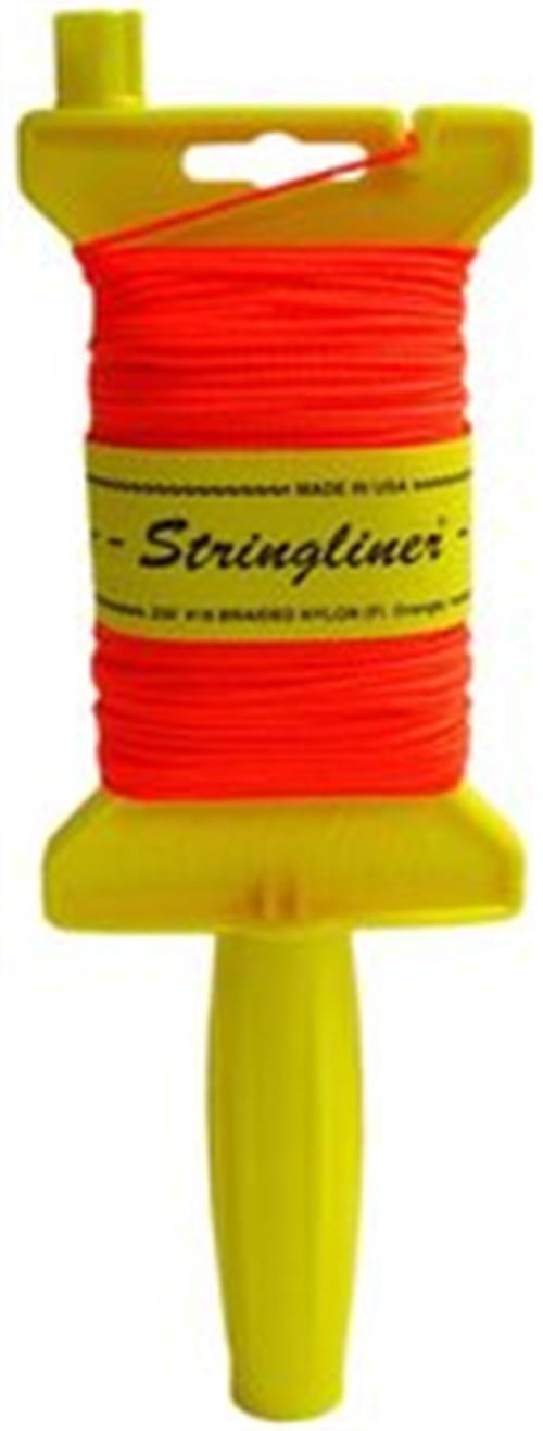 110Bro-250' Fl-Orng Stringline Reel, Stringliner Co, EACH, EA, The