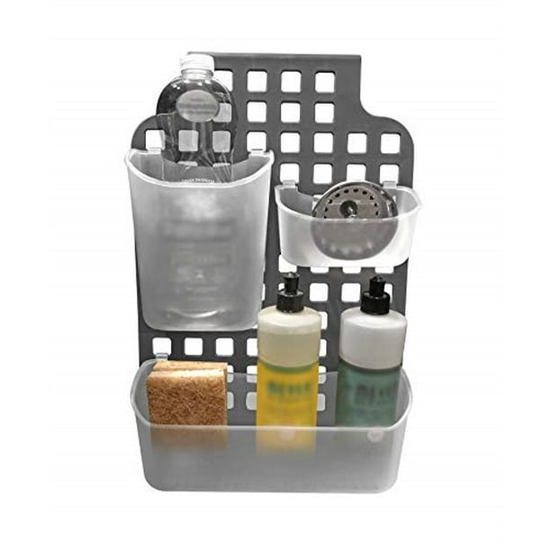 Over The Door Mount Kitchen & Bathroom Vanity Storage Organizer