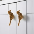 thumbnail image 4 of Minkissy Zinc Alloy Gold Cabinet Knobs Modern Design For Furniture Upgrade 1Pcs, 4 of 6