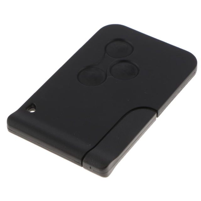 Lve De Control Remoto Para Automóvil De 3 Botones + Insertar De Hoja Pequeña Sin PFC7947 433MHZ Baoblaze Traje de llave inteligente remota para coche