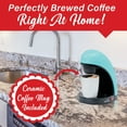 thumbnail image 4 of Brentwood Single-Serve Coffee Maker with Mug (Blue), 4 of 7