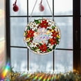 thumbnail image 4 of Noothes Christmas Window Hangings Festive Santa and Winter Scene Ornaments Easy-Hang Decor for Christmas Tree and Home Holiday Decorations, 4 of 6