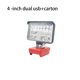 thumbnail image 5 of Bearachild Luces de trabajo Modos portátiles Lámpara Proyecto de automóvil Accesorio de iluminación Linternas eléctrica Exterior Potente Iluminación y accesorios Tipo 2 Bearachild HA074241-02, 5 of 6