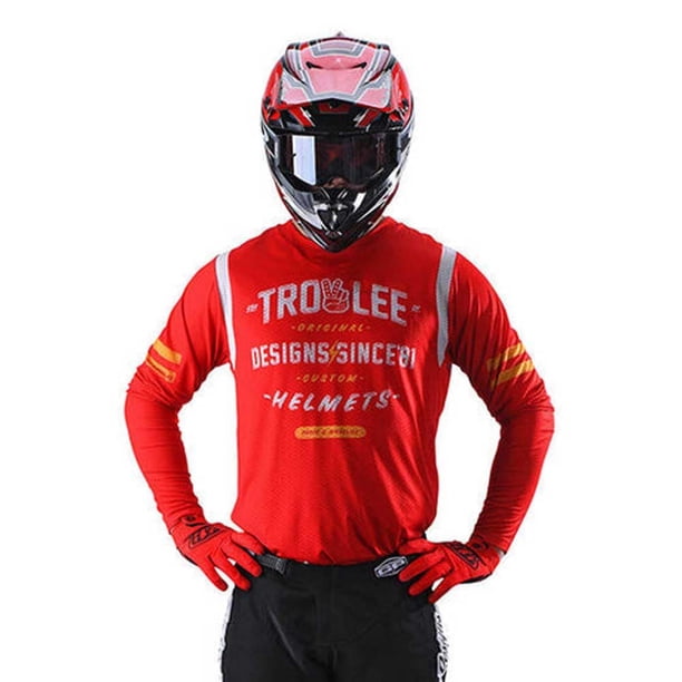 Camiseta Troy Lee Designs GP AIR Jersey Roll Out Red MD