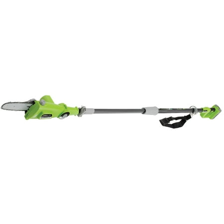 Earthwise LPS40208 8-Inch 20 Volt Lithium Ion Cordless Electric Pole Saw 9 Feet Extended Length (Battery and Charger