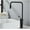 Black, variant on Bathroom Faucet Square Basin Faucet torneira Chrome Black Nickel Bathroom Faucets Hot&Cold Mixer Taps Deck Mounted Sink Mixer