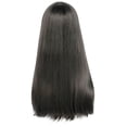 thumbnail image 4 of Peluca rizada natural Xihbxyly gris oscuro pelo largo recogido de cosplay, 4 of 7