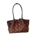 thumbnail image 3 of Bolso de hombro para mujer, elegante, cómodo, para viajes, compras y fiestas. Color café, 3 of 9
