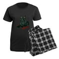 thumbnail image 5 of CafePress - Scottish Terrier Rescue Me Women's Dark Pajamas - Women's Short Sleeve Print T-Shirt and Pants Dark Cotton Pajama Set, 5 of 7