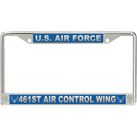 U.S. Air Force 461st Air Control Wing License Plate Frame