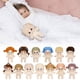 thumbnail image 1 of LADIGASU 20Cm No-Atributo de Algodón Muñeca Desnuda Bebé No Esqueleto Frieds Pelo Estrella Muñeca Se Puede Cambiar de Muñeca Artículos En Liquidación 1* Muñeca, 1 of 2