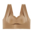thumbnail image 3 of Sujetador de talla grande europeo y americano, ropa interior de otoño e invierno, grasa mm, mujeres, 200 kg, pecho grande fruncido, pequeño, sin aro de acero, sujetador antiflacidez, 3 of 5
