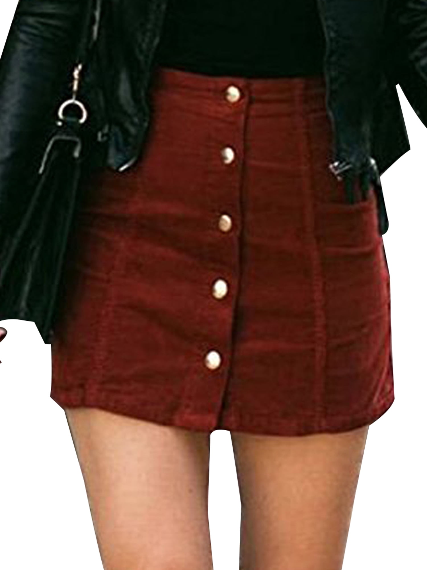 suede skirt walmart