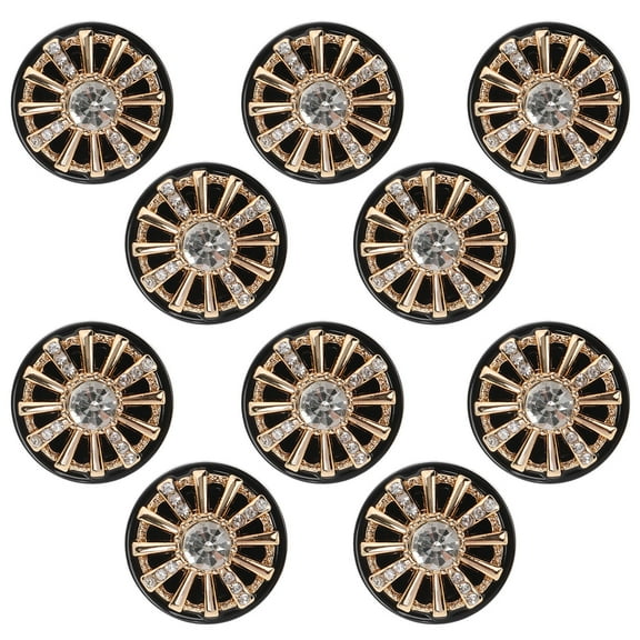 Worgeous 10pcs Multi Function Sewing Buttons for Diy Crafting Small Sweater Clothing Dress