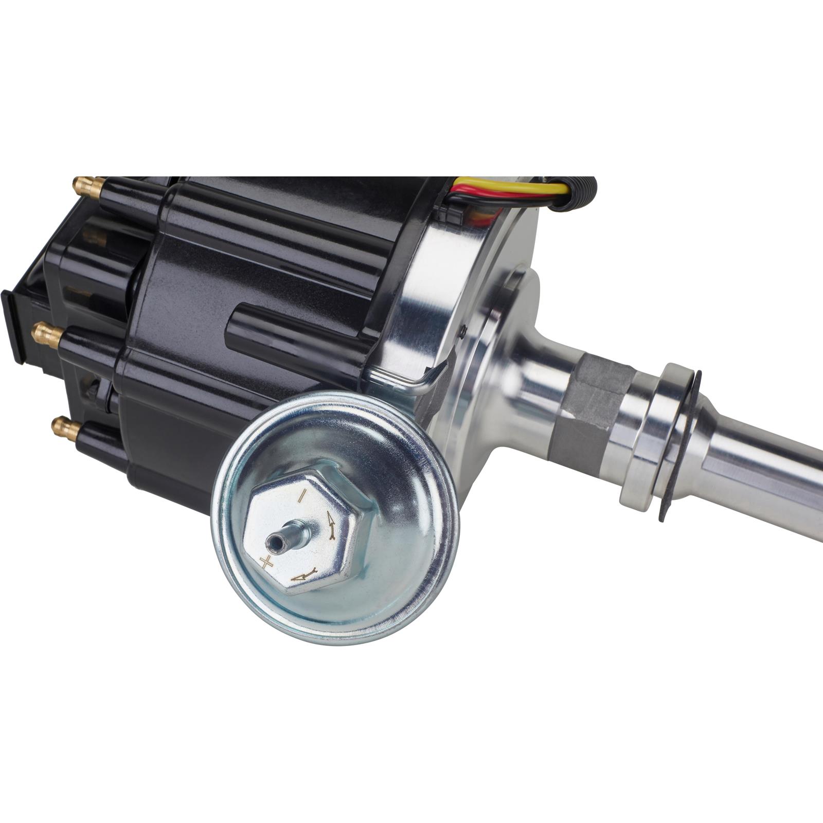 HEI Distributor, Fits Chevy Small Block, Red
