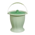 thumbnail image 1 of Botella para urinario con tapa, recipiente para orina, urinario, jarra para orina nocturna Verde Sin Aro, 1 of 9
