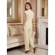 thumbnail image 3 of Conjunto 2 Piezas, Chaleco Entallado y Pantalón Cómodo, Estilo Casual Chic para Mujer, 3 of 5