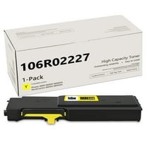 106R02227 Yellow Toner Cartridge Compatible with Xerox 106R02227 for Phaser 6510 Printer