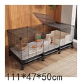 thumbnail image 2 of Spacious Outdoor Pet Rabbit Cage - Create a Dream Home Rabbit Villa with an Inviting Rabbit Nest for Your Furry Friends, 2 of 3