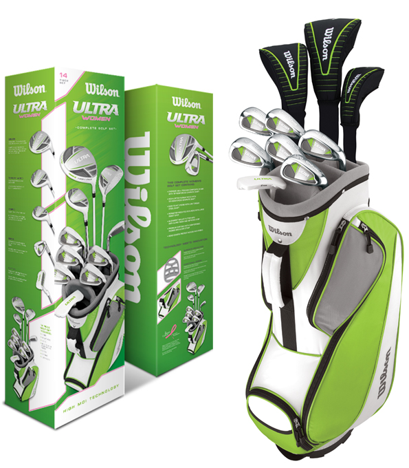 Wilson ultra blk women's golf set Clearance