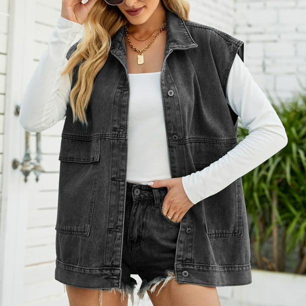 Walmart jean vest sale