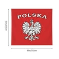 thumbnail image 3 of Tapestry Polska Eagle Logo Backdrop Tapestry Wall Haning For Bedroom Decor 60 X 51 In, 3 of 7