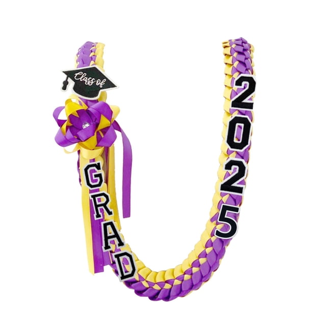 Fiudx Corona de Graduación, Juego de Cintas Coloridas Hechas a Mano, Exquisita Cuerda de Honor, Accesorios de Diseño Personalizables, Ceremonia de Celebración/Reconocimiento/Graduación, Regalo Perfec