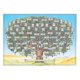 thumbnail image 1 of Family Tree Diagram Handwritten To In Personal Family History Canvas Wall Decor, 1 of 5