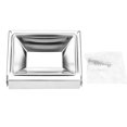 thumbnail image 1 of Estante de almacenamiento multifuncional ANGGREK de Acero inoxidable para baño color Plata 10,5 x 8,5 x 3,3 cm, 1 of 8