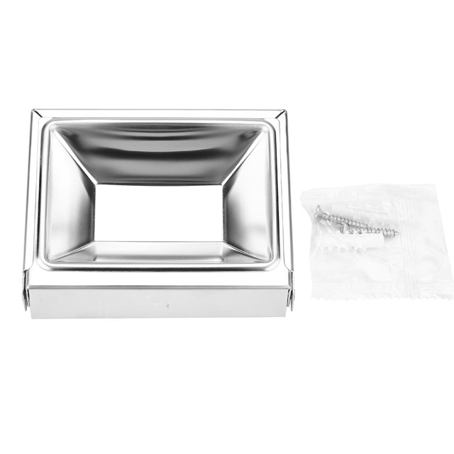Estante de almacenamiento multifuncional ANGGREK de Acero inoxidable para baño color Plata 10,5 x 8,5 x 3,3 cm