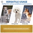 thumbnail image 7 of Unique Bargains Dog Raincoat Waterproof Dog Rain Jacket with Hood Rain Coat for Dogs Reflective Lightweight Dog Rain Coat Large Yellow, 7 of 7