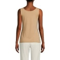 thumbnail image 2 of Lands' End Women's Cotton Tank Top, 2 of 3