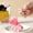 B, variant on YuanGuangQ 3PC Macaron Styling Fluorescent Marker Pen, Color Splicing Highlighter for Hand Account and Journal, Key Marking Pen for Home Office Craft Supplies