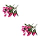 thumbnail image 3 of Flores Artificiales Tulipanes de Seda Yuarrent 2 uds Color Púrpura, 3 of 6