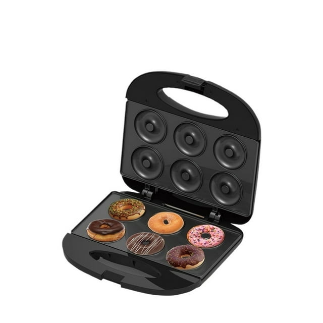 Multi-Functional Home Electric Griddle - 2-in-1 Cake & Donut Baking Machine with Double-Sided Heating ,Easy to Operate
