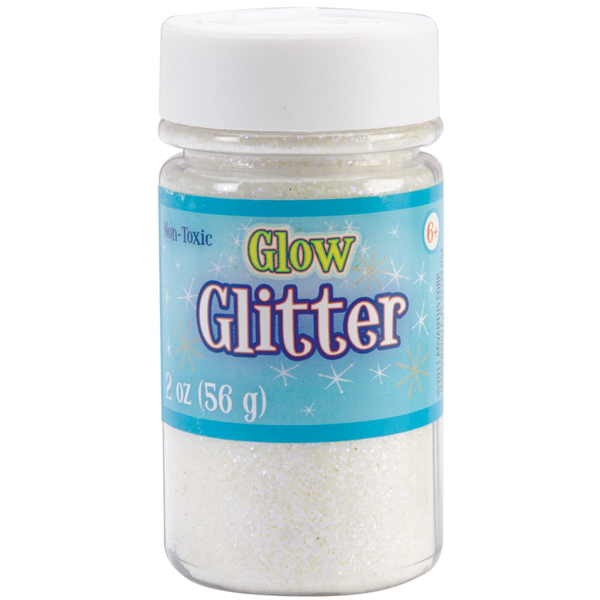 Advantus White Glitter, 2 oz
