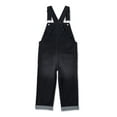 thumbnail image 2 of Wonder Nation Baby and Toddler Boy Denim Overalls, Sizes 12M-5T, 2 of 3